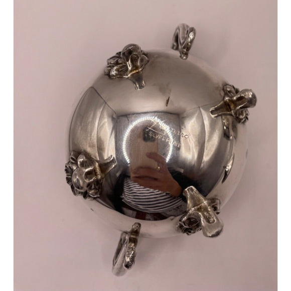 Vintage Leonard Silver Plated Creamer & Sugar Set - Picture 9 of 11